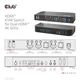 Club3D KVM Switch 4K60Hz 2x HDMI > HDMI/2xUSB/Audio retail
