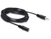 DELOCK Audioverl. 3,5mm Klinke -> 3,5mm Klinke St/Bu 5.00m