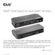 Club3D KVM Switch 4K60Hz 2x HDMI > HDMI/2xUSB/Audio retail