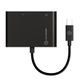 Alogic Adapter DisplayPort Mini -> HDMI VGA 2in1 schwarz