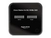 DELOCK M.2 Dockingstation 2x M.2 NVMe PCIe SSD Klon Funktion