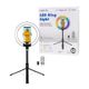 Logilink Smartphone-Ringlicht m.Selfie-Stick-Stativ,DM 20cm