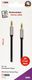2GO AUX/MP3 Stereo-Audio-Kabel Flachkabel 150cm schwarz