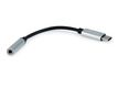 Equip Adapter USB-C-> 4-Pin 3.5mm St/Bu DAC 0.15m schwarz