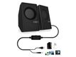 CONCEPTRONIC 2.0-Lautsprecher BT5.0/USB-A/Fernb./+6W schwarz