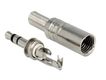 DELOCK Klinkestecker 3,5mm 3Pin lötbar silber