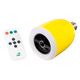 Aktivbox ultron boomer light gelb Bluetooth mit LED LampeE27