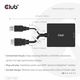 Club3D Adapter HDMI + MicroUSB > DP 4K120Hz aktiv St/Bu retail