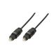 Logilink Audiokabel 1x Toslink -> 1x Toslink St/St 0.50m bk