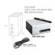 Club3D 4K Mini-Dockingst USB3 ->4xUSB3/HDMI/DVI/LAN silber retail