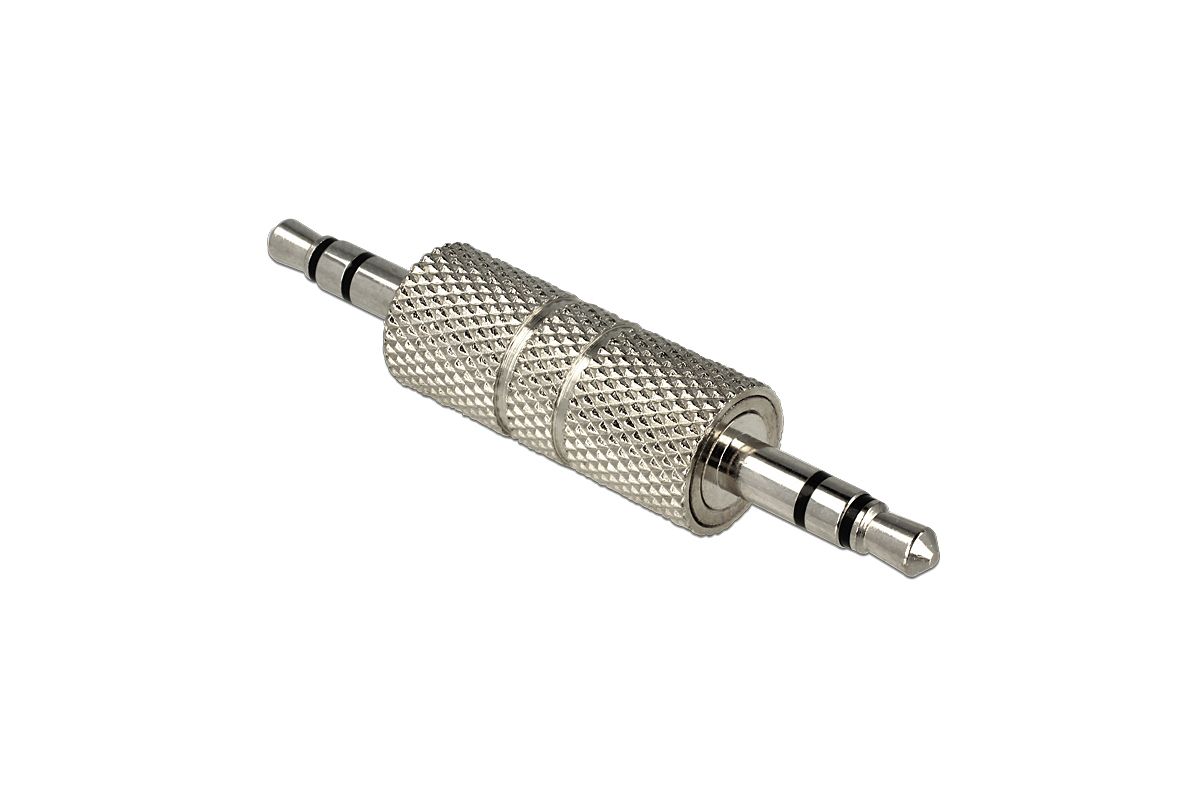 DELOCK Klinke Adapter 3,5mm -> 3,5mm St/St