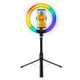 Logilink Smartphone-Ringlicht m.Selfie-Stick-Stativ,DM 20cm