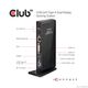 Club3D Dockingstation USB3 ->4xUSB2/2xUSB3/HDMI/DVI black retail