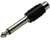 Schwaiger Adapter Mono 6,35mm Klinke Cinch Buchse