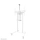 Neomounts Videobar & Multimedia-Kit weiß Max.9KG