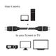 Club3D HDMI-Kabel A -> A 2.0 360° Drehbar 4K60Hz UHD 2 Meter retail