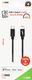 2GO Datenkabel lightning-USB Type-C anthrazit-1m MFI zert