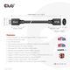 Club3D HDMI-Kabel 2.1 UHD-Verlängerungskabel 1 Meter St/Bu retail