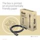 Club3D HDMI-Kabel 2.1 UHD-Verlängerungskabel 1 Meter St/Bu retail