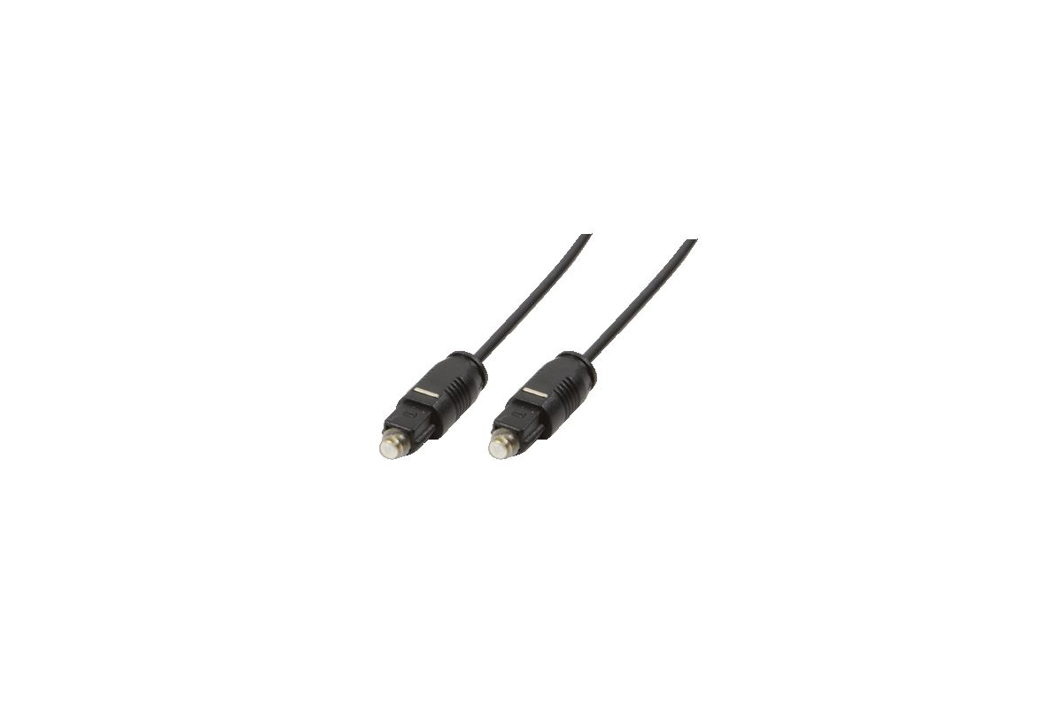 Logilink TosLink Kabel 3,0m schwarz