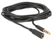 DELOCK Iphone Klinkeverl.3,5mm -> 3,5mm St/Bu 3.00m 4Pin