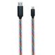 2GO USB Datenkabel "Tricolor" LED-Beleucht. Micro-USB 100cm