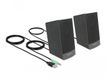 DELOCK Stereo 2.0 PC Lautsprecher 3,5mm Klinkenstecker USB