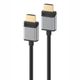 Alogic HDMI Kabel Super Slim 8K 60Hz M/M 1m grau