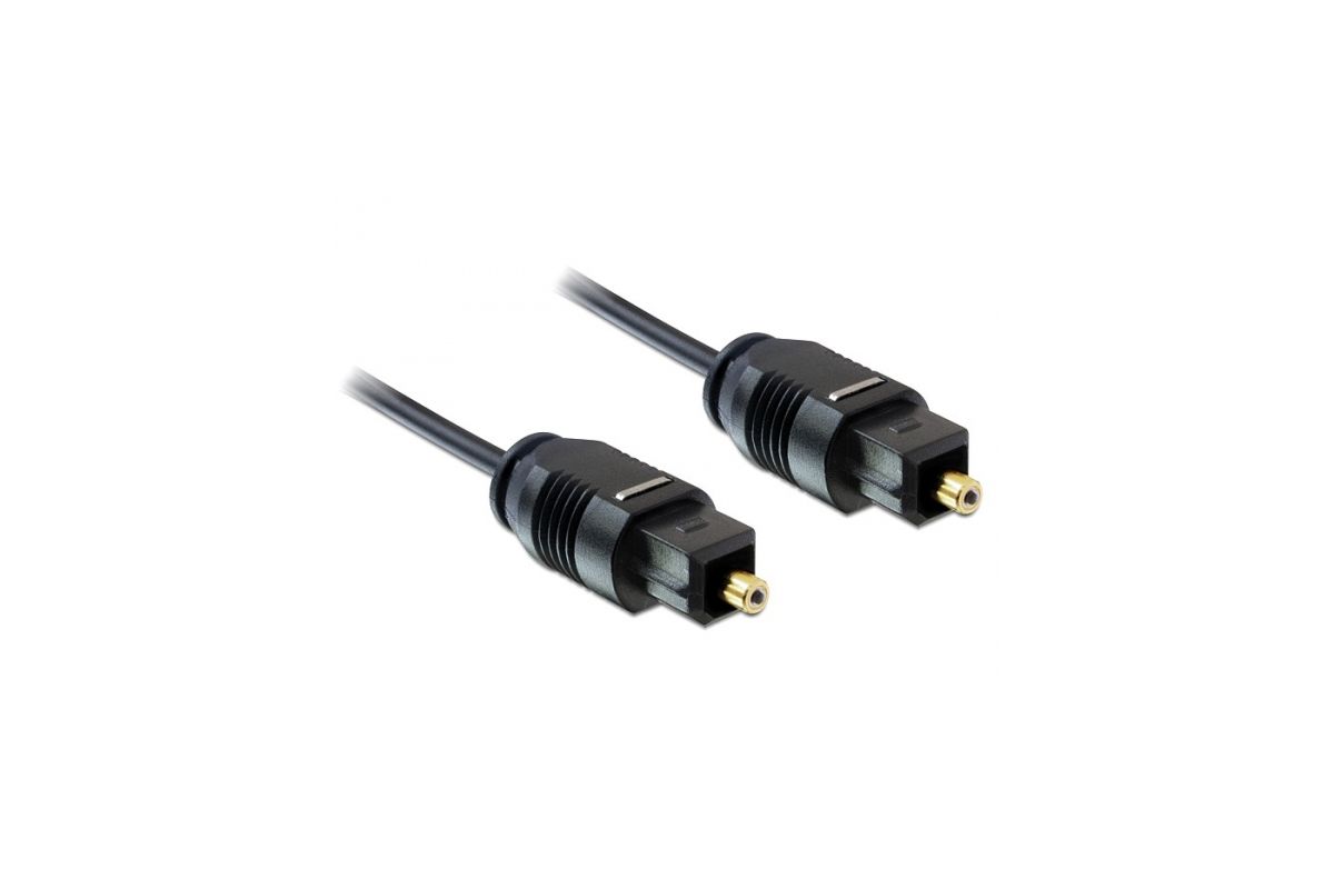 DELOCK Audiokabel optisch Toslink St/St 1,00m Länge 2,2mm Du