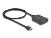 DELOCK HDMI Splitter 1 x HDMI in zu 2 x HDMI out 4K 60 Hz