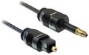 Toslink Kabel Delock Toslink -> mini Toslink St/St 1.00m