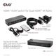 Club3D KVM Switch 4K60Hz 2x HDMI > HDMI/2xUSB/Audio retail