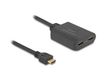 DELOCK HDMI Splitter 1 x HDMI in zu 2 x HDMI out 4K 60 Hz