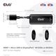 Club3D Adapter HDMI + MicroUSB > DP 4K120Hz aktiv St/Bu retail