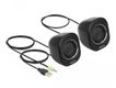 DELOCK Mini Stereo PC Lautsprecher 3,5mm Klinkenstecker USB