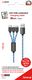 2GO USB 3in1 LED-Ladekabel USB-A/Micro-USB/Ligntn. 100cm bl