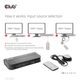Club3D KVM Switch 4K60Hz 2x HDMI > HDMI/2xUSB/Audio retail