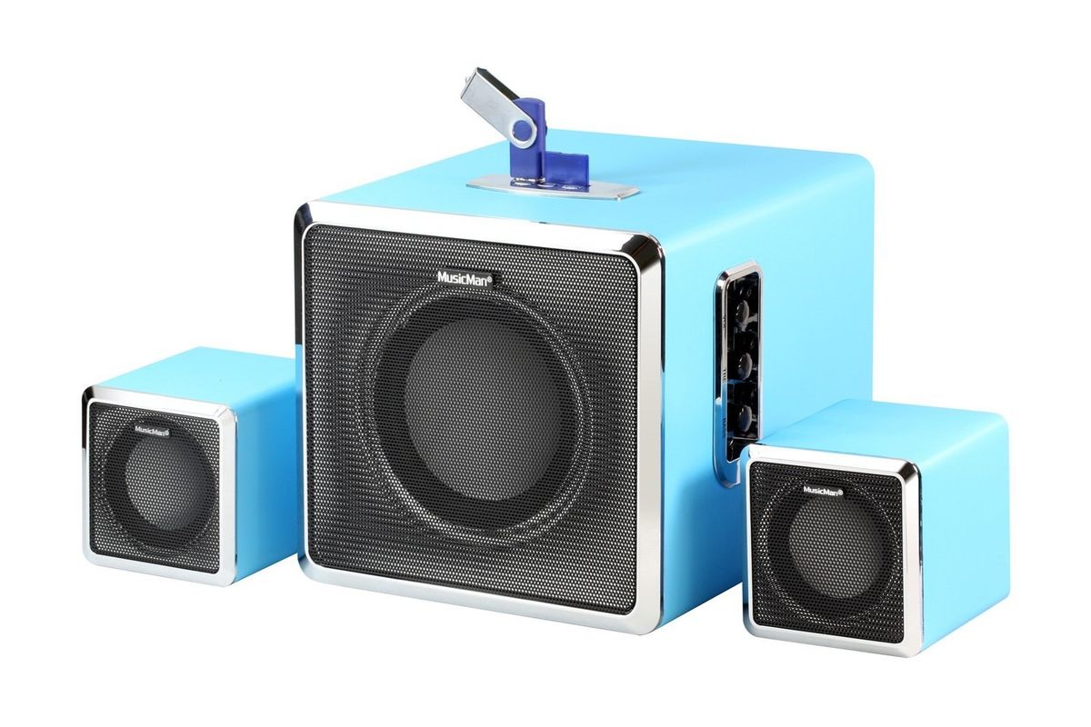 Technaxx Aktivbox MusicMan 2.1 Bluetooth Soundst BT-X3 blau