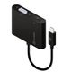 Alogic Adapter DisplayPort Mini -> HDMI VGA 2in1 schwarz