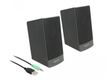 DELOCK Stereo 2.0 PC Lautsprecher 3,5mm Klinkenstecker USB