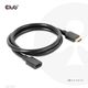 Club3D HDMI-Kabel 2.1 UHD-Verlängerungskabel 1 Meter St/Bu retail