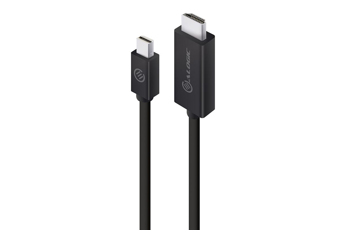Alogic Elements Mini DisplayPort -> HDMI Kabel M/M 2m schwar