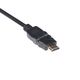 Club3D HDMI-Kabel A -> A 2.0 360° Drehbar 4K60Hz UHD 2 Meter retail