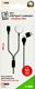 2GO USB/USB-C 2in1 Ladekabel Lightn. & Wireless Pad 180cm sw