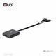 Club3D Adapter HDMI + MicroUSB > DP 4K120Hz aktiv St/Bu retail