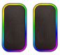 Speedlink Gaming Lautsprecher TOKEN RGB, Stereo, schwarz retail