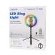 Logilink Smartphone-Ringlicht m.Selfie-Stick-Stativ,DM 20cm
